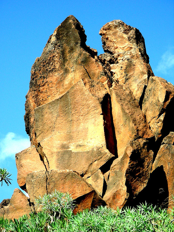 Desert Rock Photograph by Jean Wolfrum