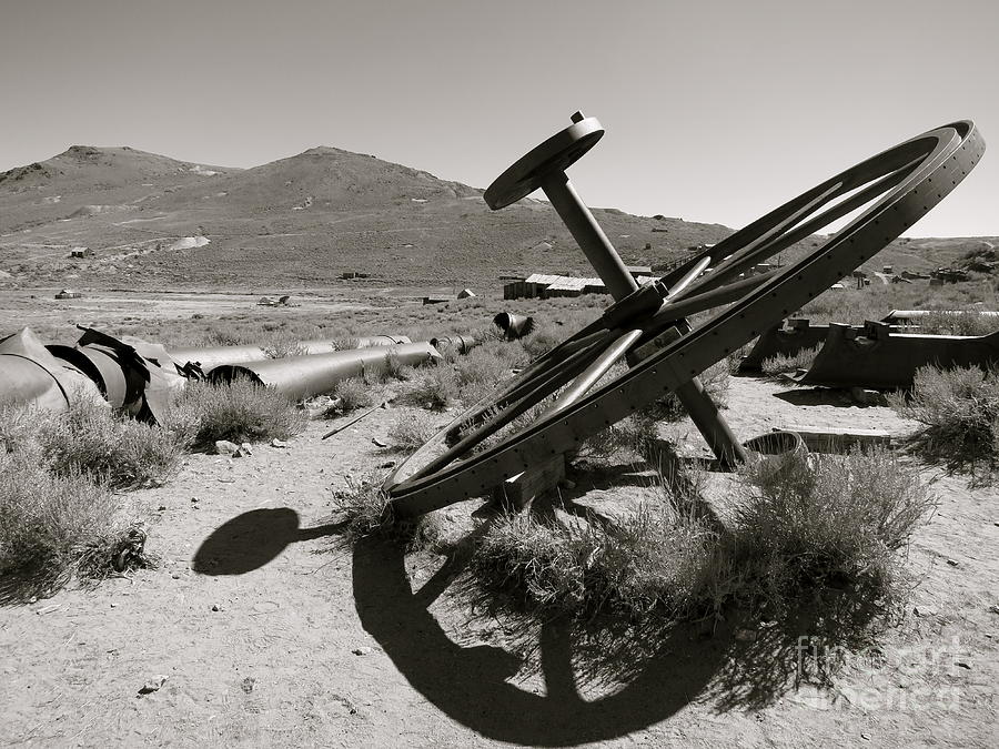 Desert Shadow Photograph by Paul Foutz
