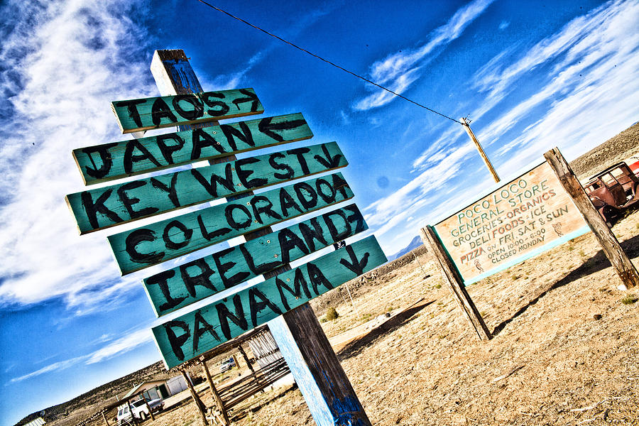 Landscape Photograph - Desert Signs by Shanna Gillette