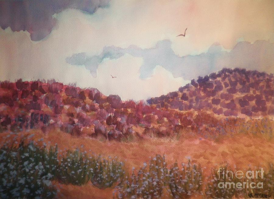 Desert Solace Painting by Suzanne McKay