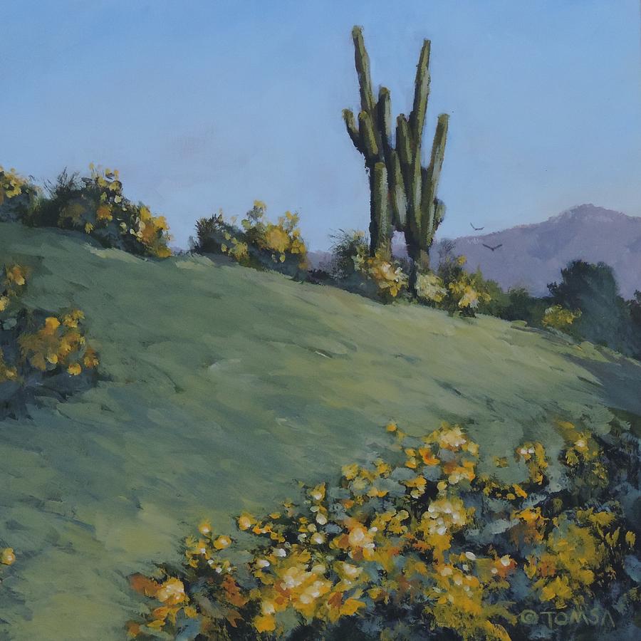 Desert Spring    Painting by Bill Tomsa