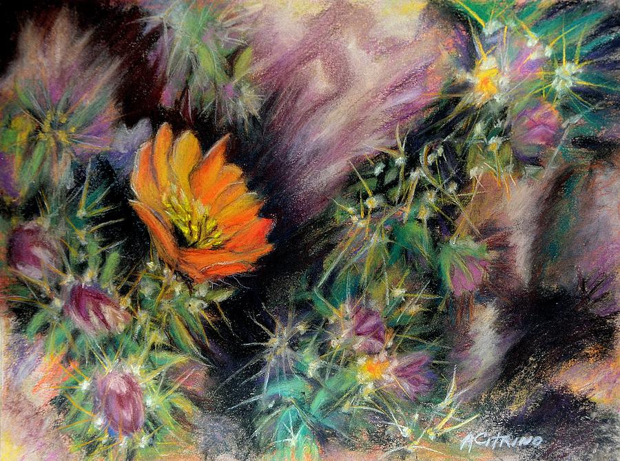Desert Spring Impression of   Pastel Pastel by Antonia Citrino
