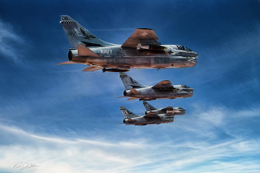 Desert Storm Blue Hawks Digital Art by Peter Chilelli