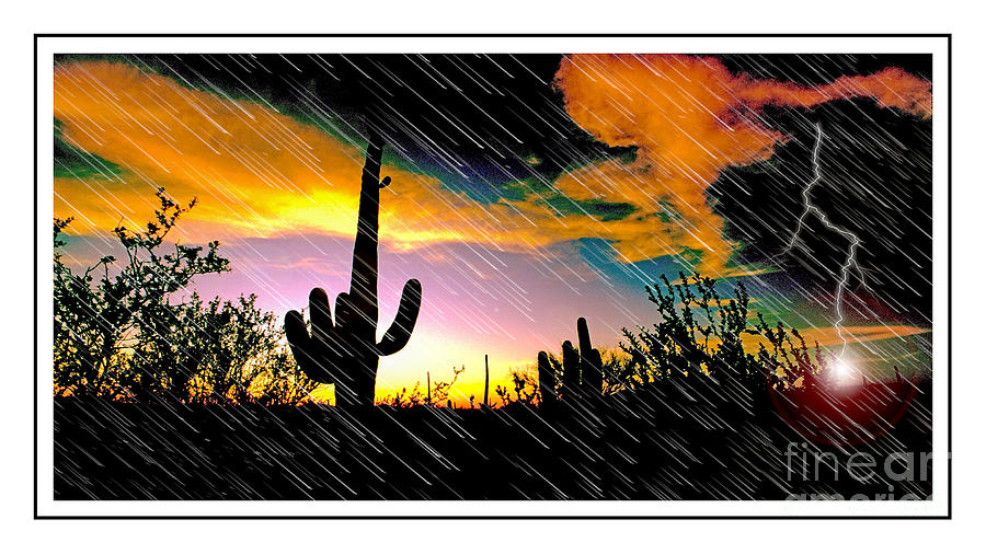 Desert Storm Ver 2 Photograph by Larry Mulvehill