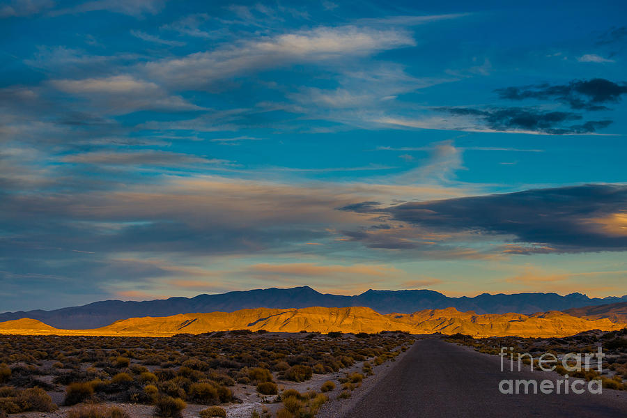 Desert Sunset Photograph by Joan Wallner