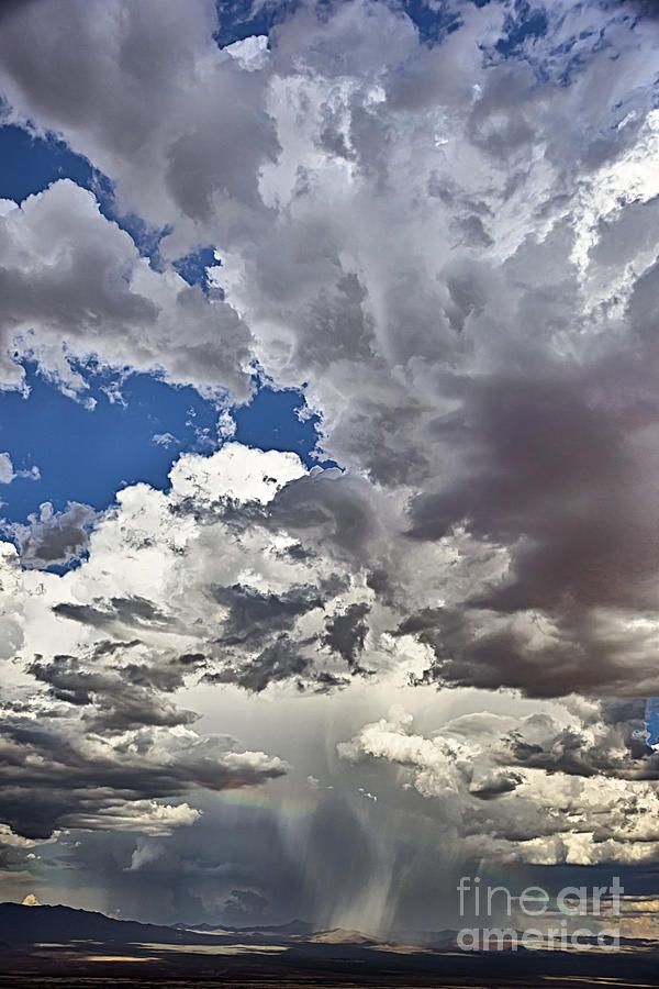 Desert Thunderstorm 1 Photograph by David Doucot