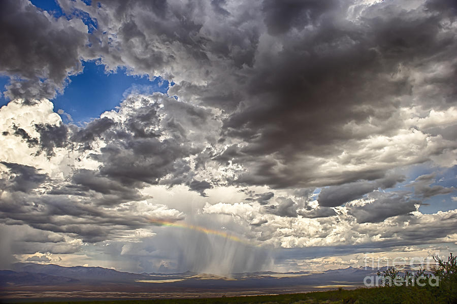 Desert Thunderstorm 2 Photograph by David Doucot