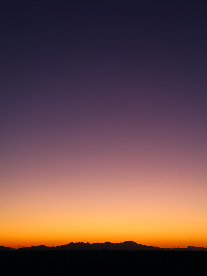 Desert Twilight Photograph by Brad Brizek