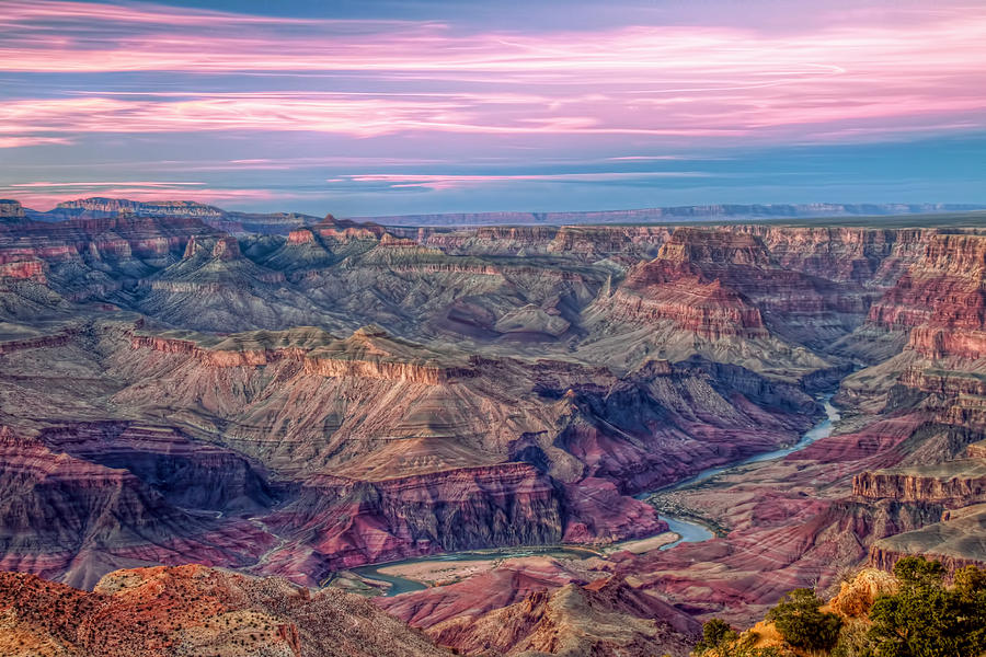 Grand Canyon National Park Photograph - Desert View Sunset by Tom Weisbrook