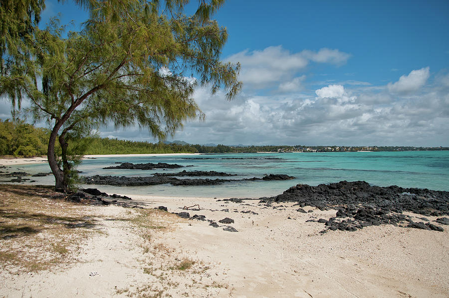 Deserted Beach In Mauritius Photograph by © Wagner Garcia Photography