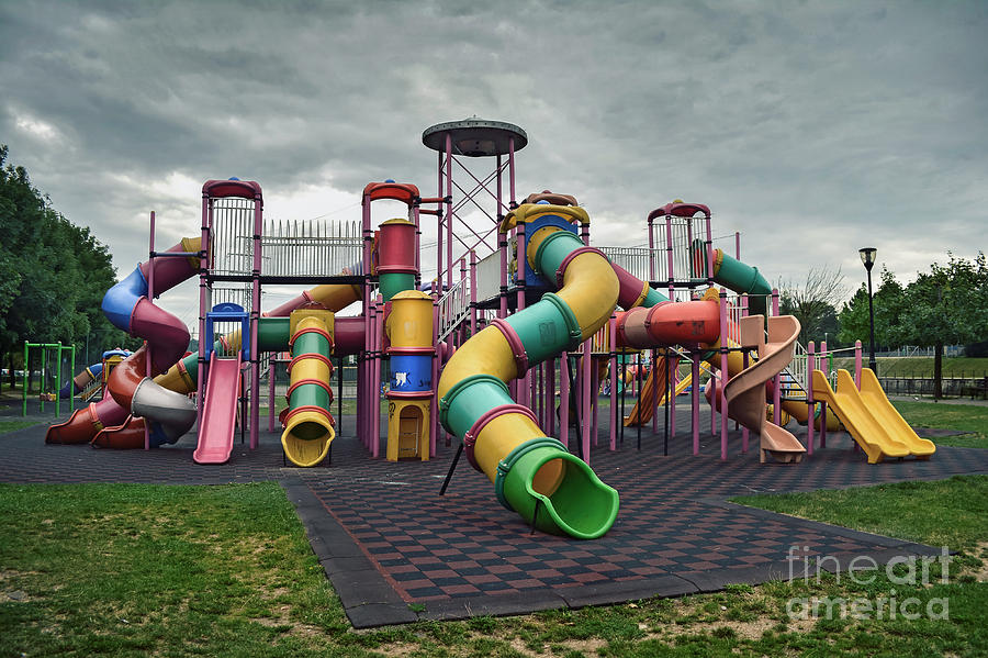 Deserted Playground Photograph
