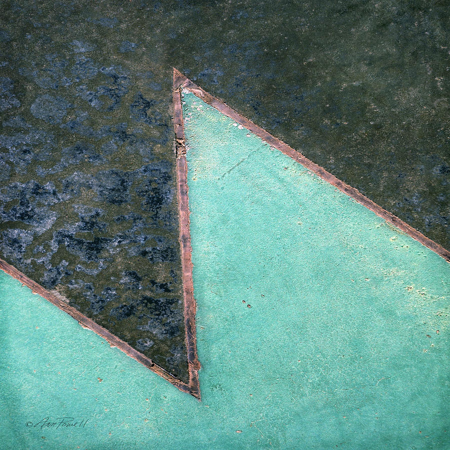 Design Underfoot   abstract photograph Photograph by Ann Powell