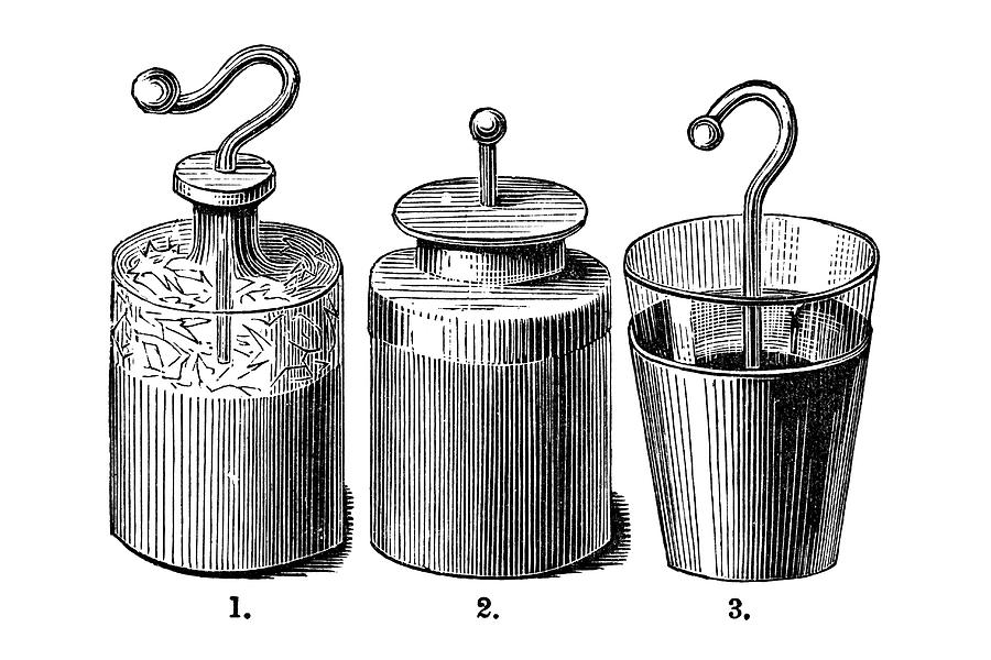 Designs Of Leyden Jars Photograph by Science Photo Library