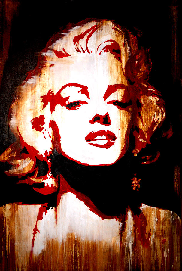 Desire Marilyn Monroe Painting by Brad Jensen