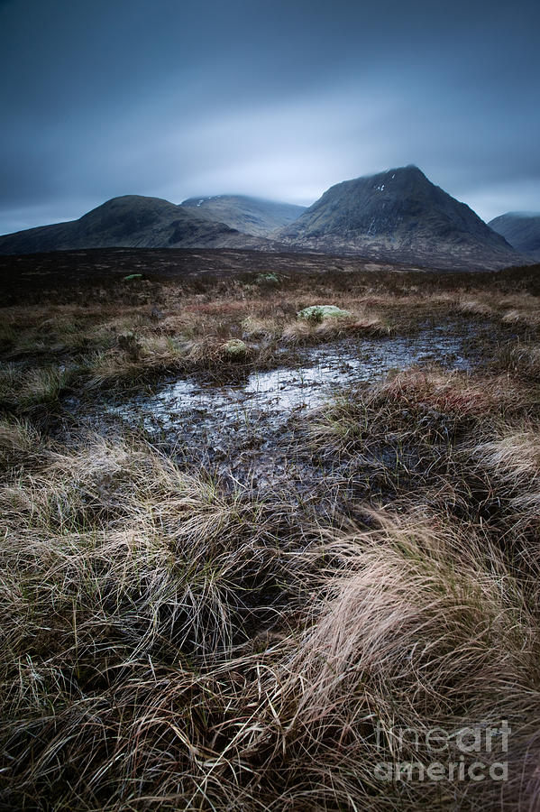 Desolate land Rannoch Moor Scotland Photograph by Matteo Colombo