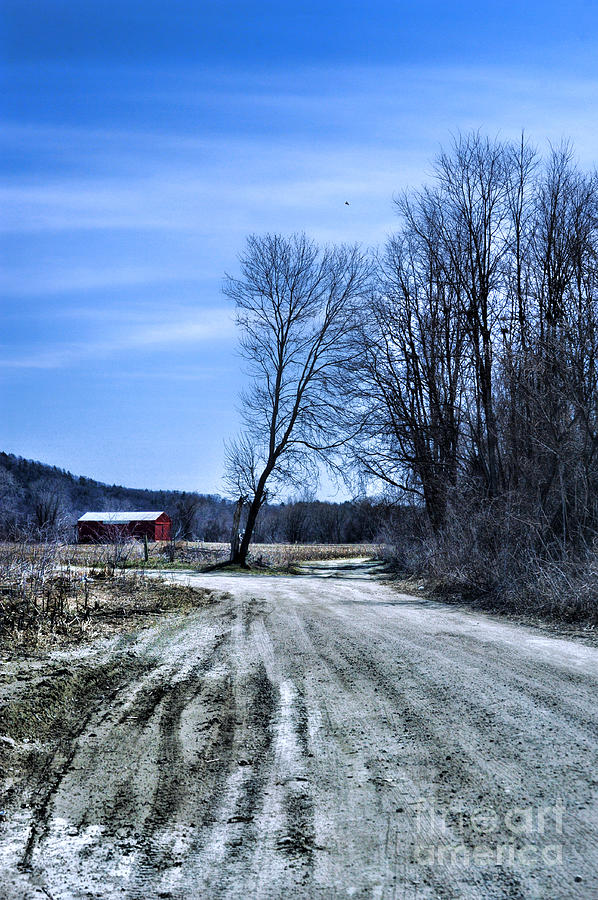 Cool Photograph - Desolate Road by HD Connelly