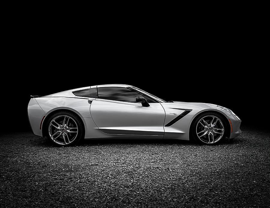 Corvette Digital Art - 2014 Corvette Stingray by Douglas Pittman Corvette Digital Art - 2014 Corvette Stingray by Douglas Pittman