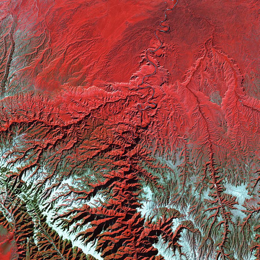 Desolation Canyon Photograph by Nasa/science Photo Library