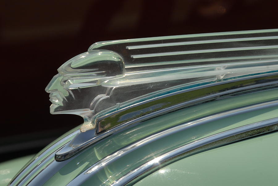 Desoto Hood Ornament  Photograph by Craig Perry-Ollila