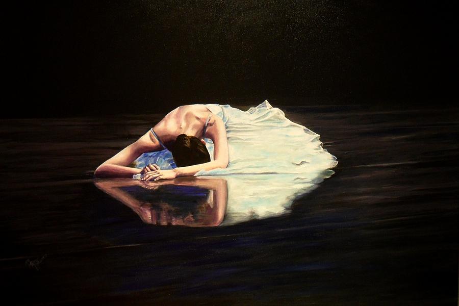Ballet Painting - Despair by Maren Kunnas