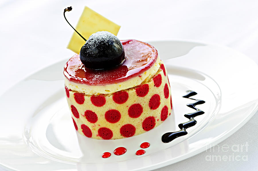 Cake Photograph - Dessert 2 by Elena Elisseeva