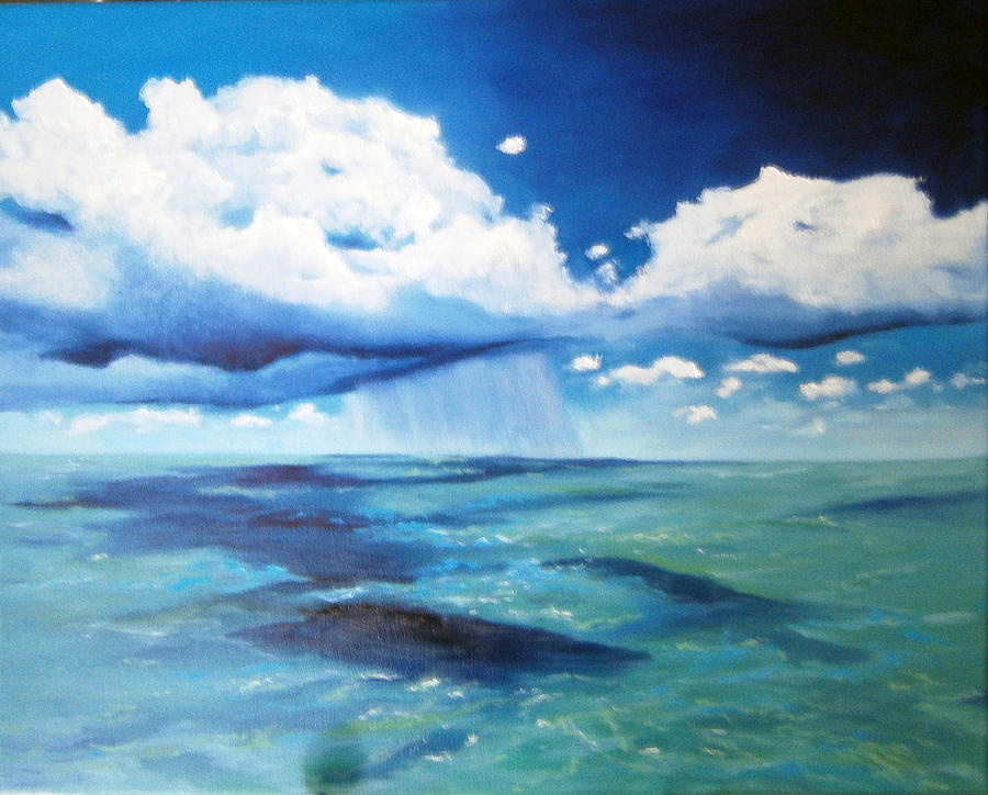 Destin Waters Painting by Donna Tucker