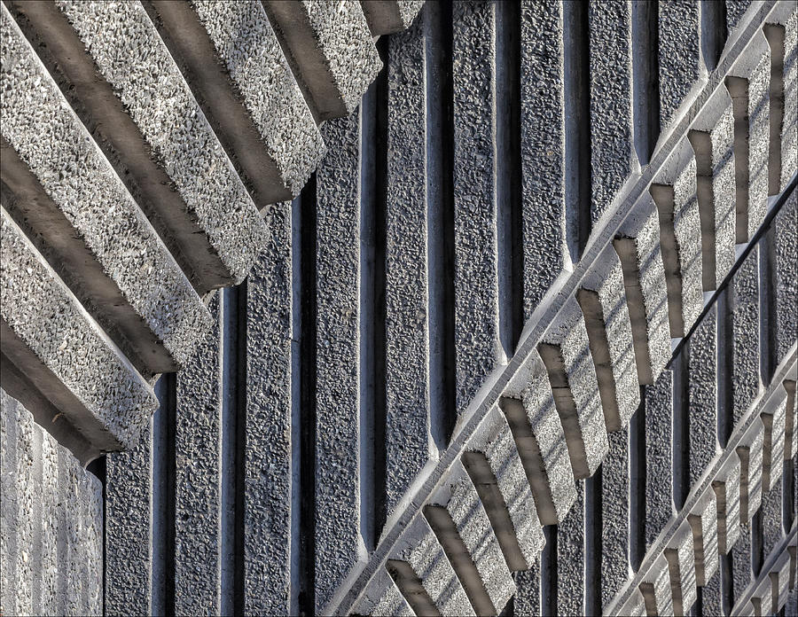 Detail Concrete Architecture Photograph by Robert Ullmann