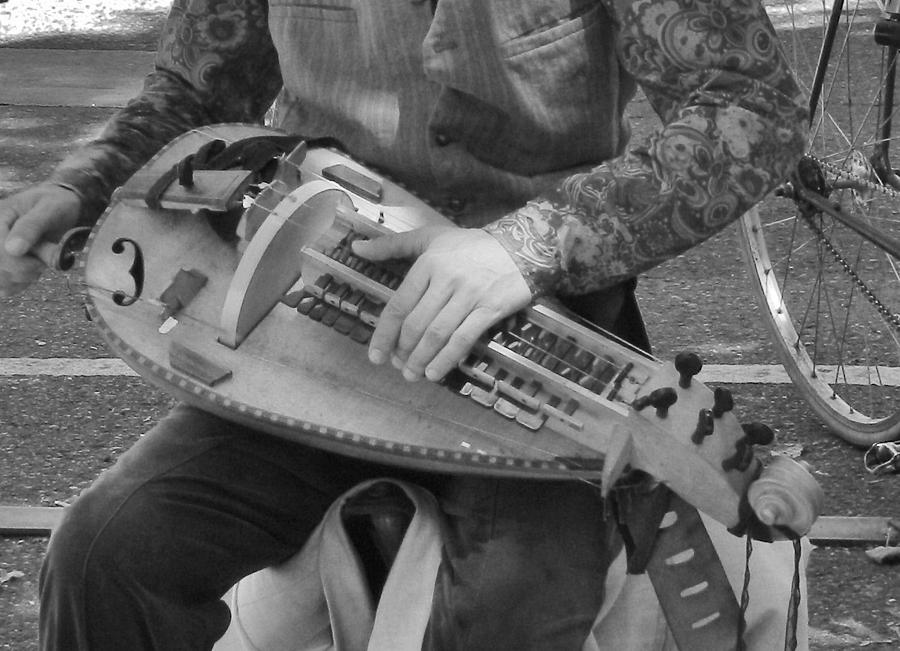 Detail Hurdy Gurdy Man Photograph by Charles Lucas