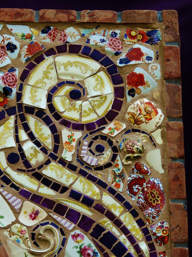 Detail Mosaics Ceramic Art by Charles Lucas