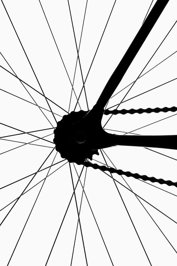Detail Of A Bicycle Wheel, Back Lit Photograph by Epoxydude Detail Of A Bicycle Wheel, Back Lit Photograph by Epoxydude
