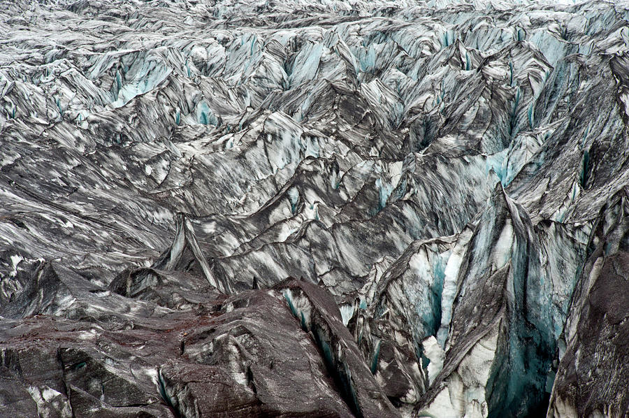 Detail Of Icelandic Glacier Photograph By Arthur Meyerson - Fine Art 