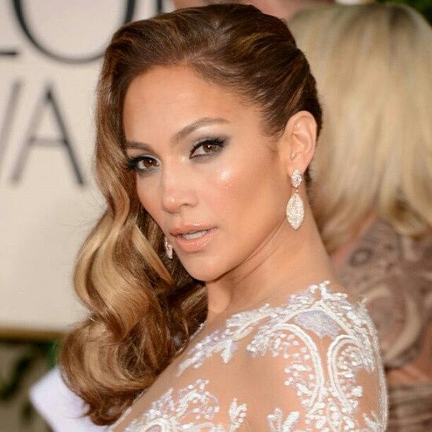 Sexy Photograph - Detail Of Jennifer Lopez At 2013 Golden by Cacy Forgenie