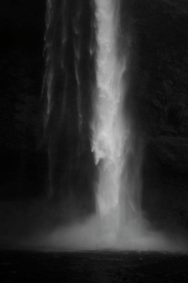 Detail Of Seljalandsfoss Waterfall Photograph by Kennet Havgaard Detail Of Seljalandsfoss Waterfall Photograph by Kennet Havgaard