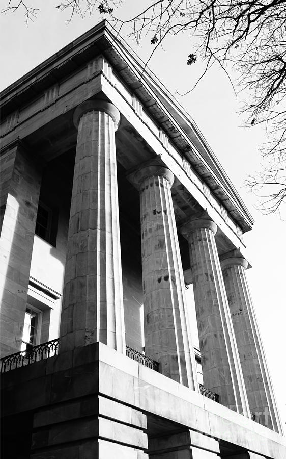 Detail of State Capitol Building Raleigh North Carolina Photograph by Robert Yaeger