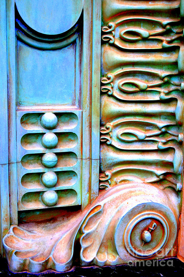 Art Nouveau Photograph - detail V by Diane montana Jansson