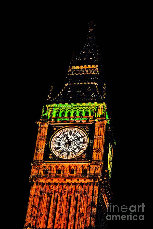 Detailed View of Big Ben Photograph by Doc Braham