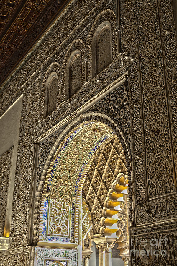 Details of Moorish architecture Photograph by Patricia Hofmeester