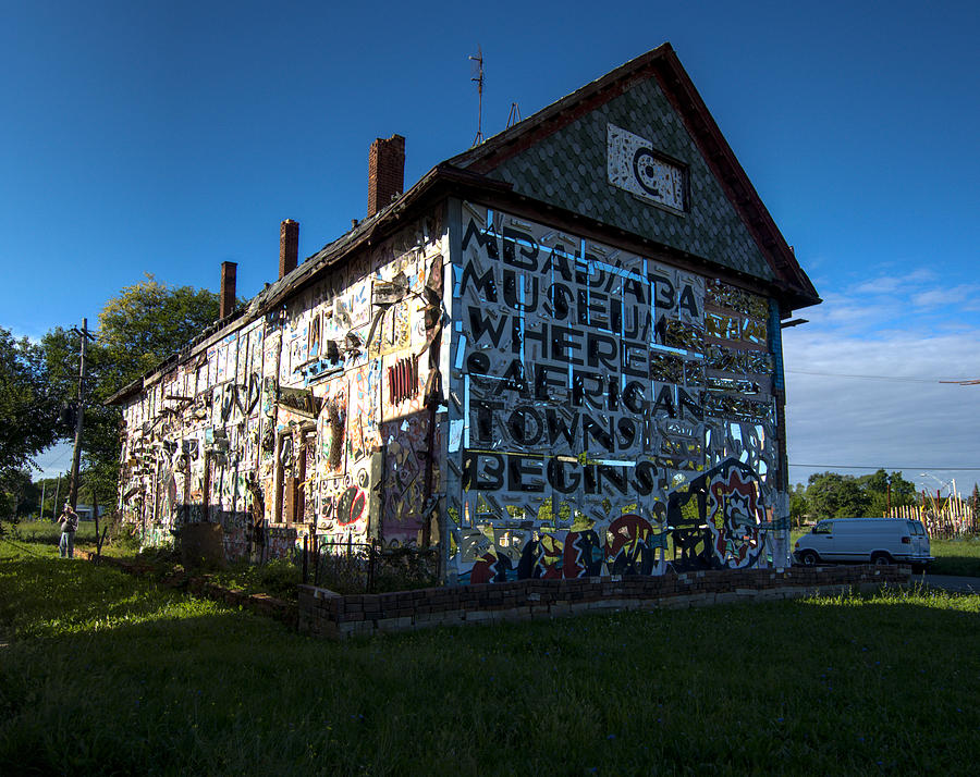 Fantasy Photograph - Detroit Africa Town - African Bead Museum #1 by Paul Cannon
