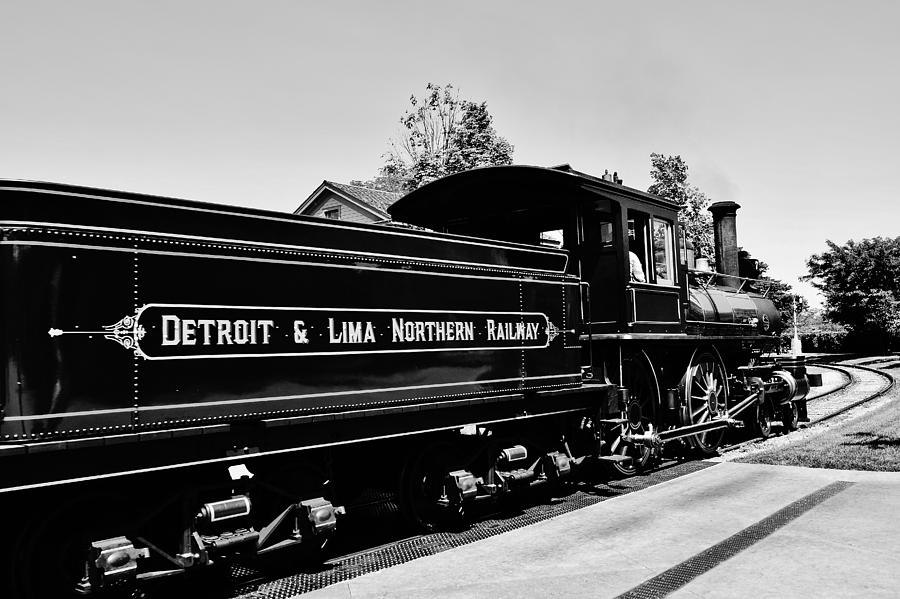 Detroit and Lima Northern Railway No. 7 Photograph by Daniel Thompson