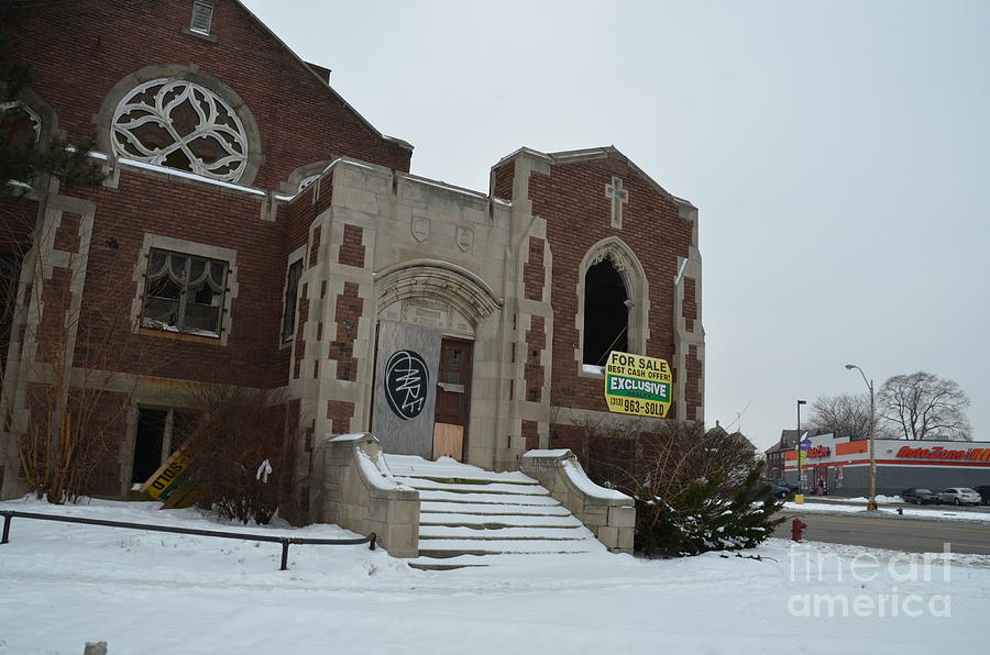 Detroit church Photograph by Randy J Heath