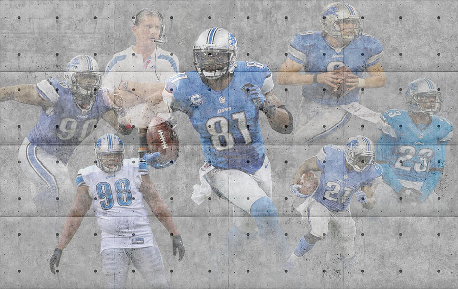 Detroit Lions Team Photograph by Joe Hamilton - Fine Art America