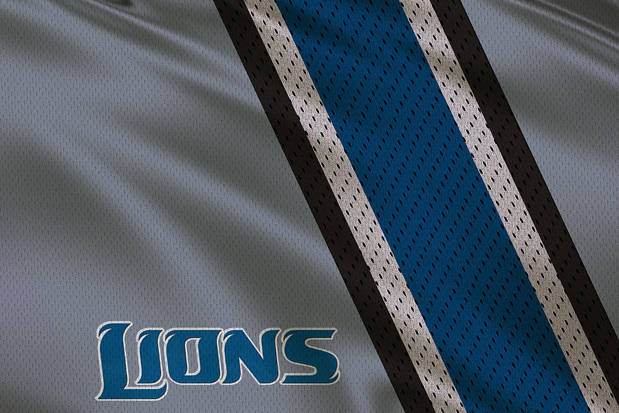 Detroit Lions Uniform Photograph by Joe Hamilton - Fine Art America