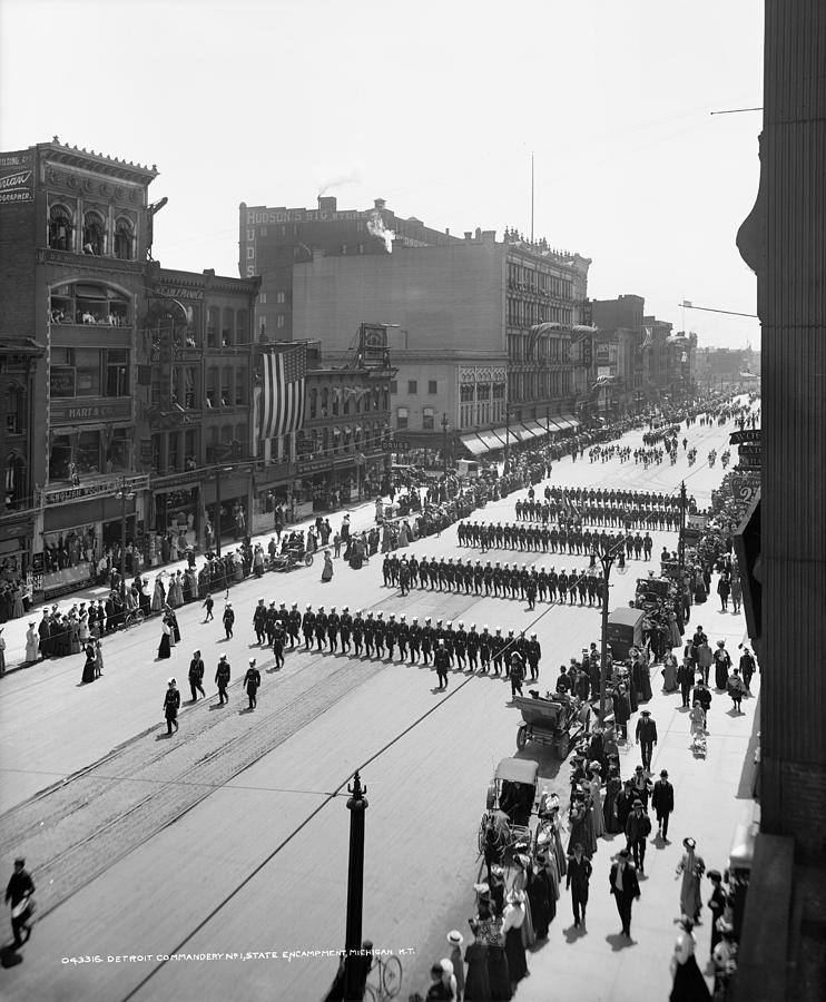 Detroit Parade, C1900 Photograph by Granger Fine Art America