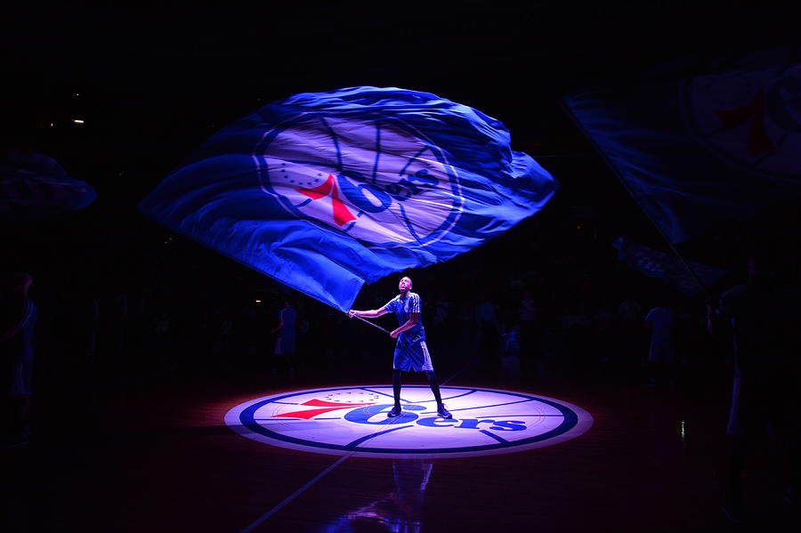 Detroit Pistons V Philadelphia 76ers Photograph by Jesse D. Garrabrant Detroit Pistons V Philadelphia 76ers Photograph by Jesse D. Garrabrant