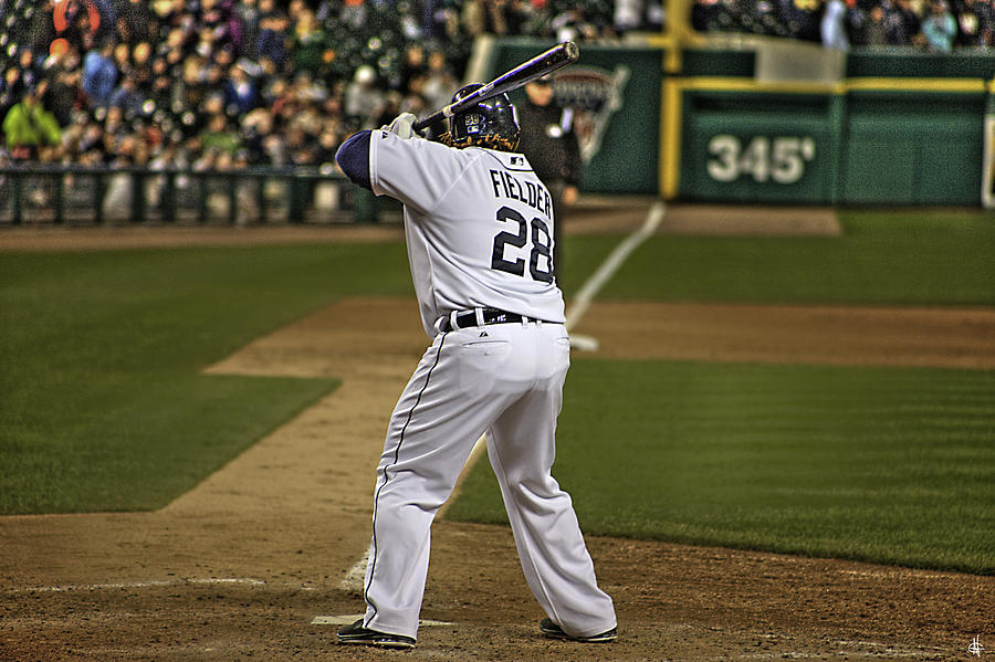 Detroit Tigers Photograph - Detroit Tiger Prince Fielder by A And N Art