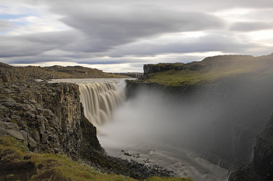 Dettifoss Waterfall - Iceland Photograph by Claudio Bacinello