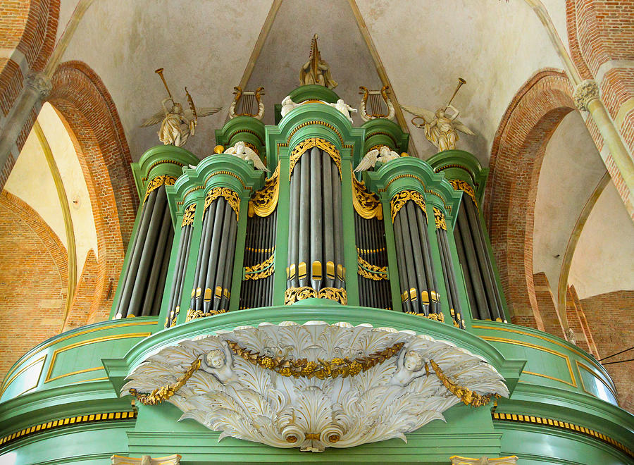 Deventer organ Photograph by Jenny Setchell
