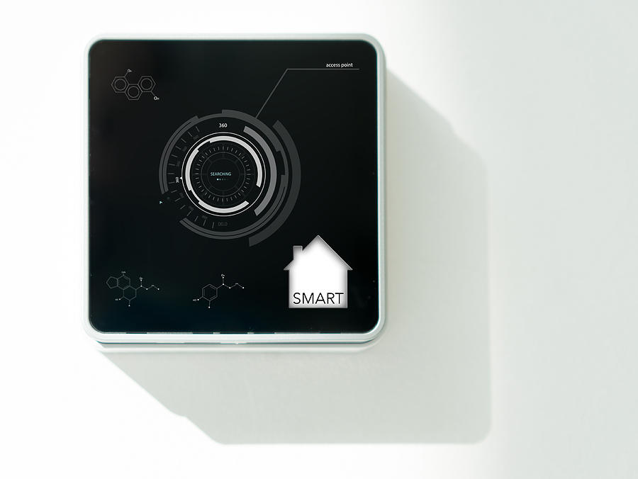Device screen for smart home control Photograph by Jasmin Merdan