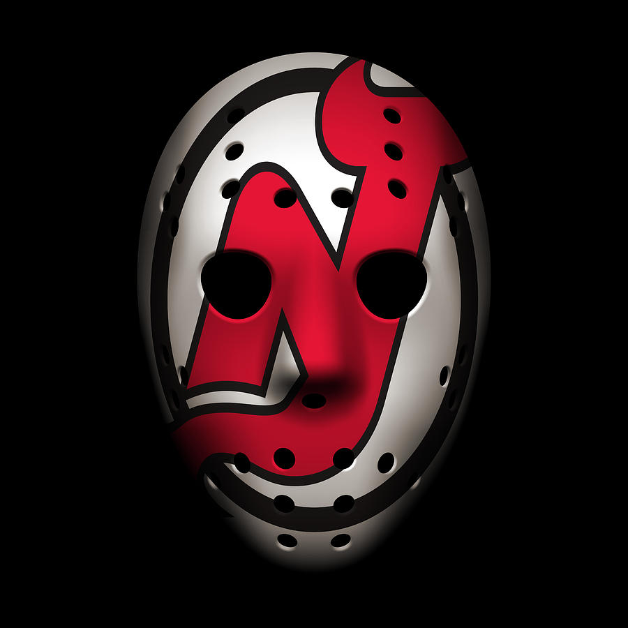 Devils Goalie Mask Photograph by Joe Hamilton | Fine Art America