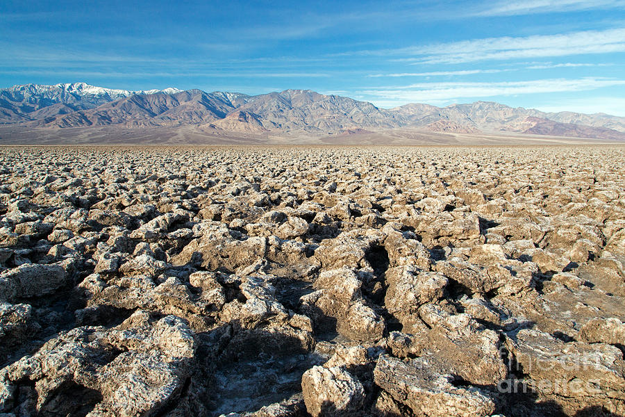 Devils Golf Course Death Valley National Park Photograph by Fred Stearns